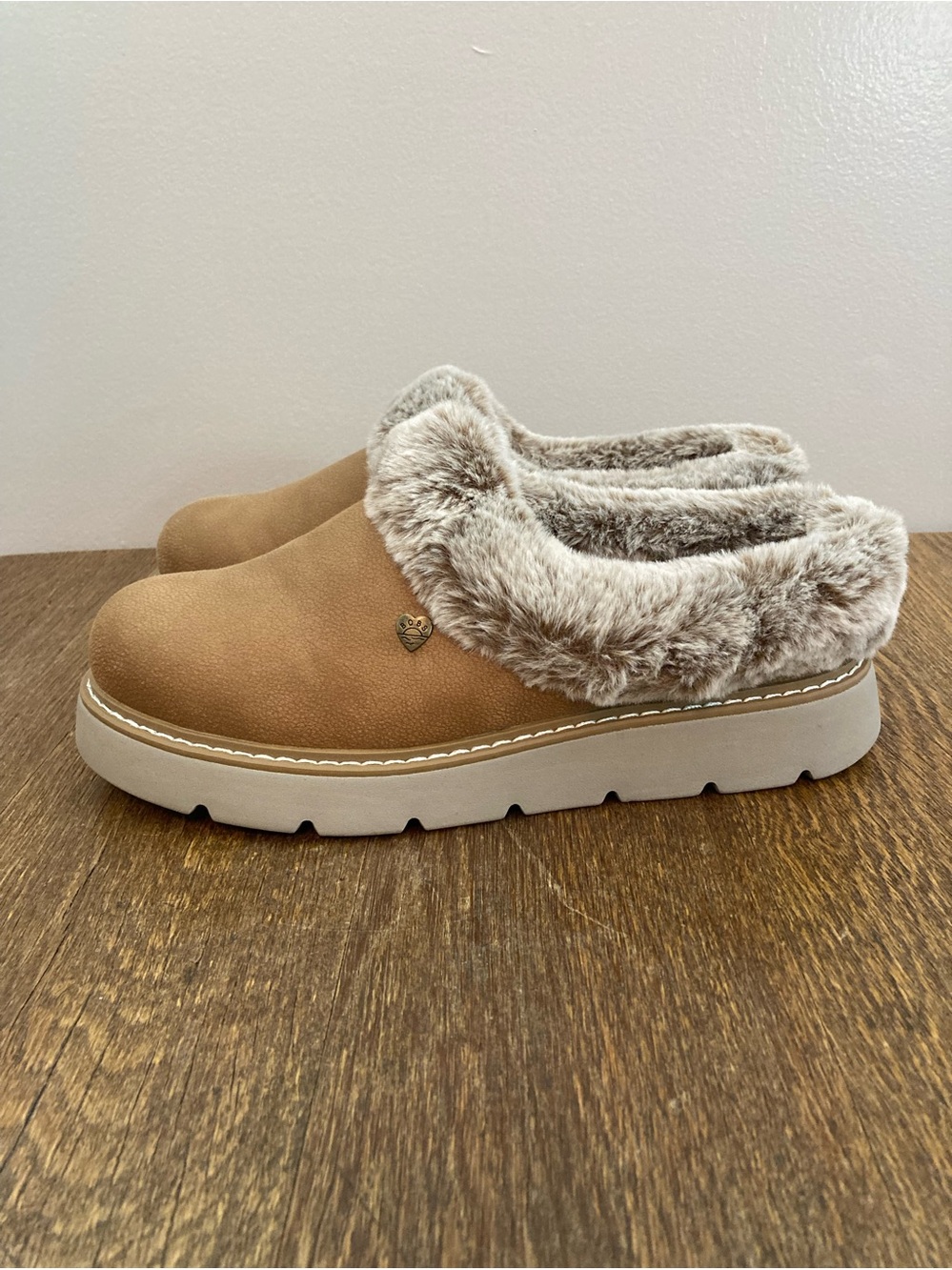 Skechers Bobs Keepsakes Lite-Cozy Blend Clog Women’s Size 8.5 Chestnut NWB - Picture 2 of 9